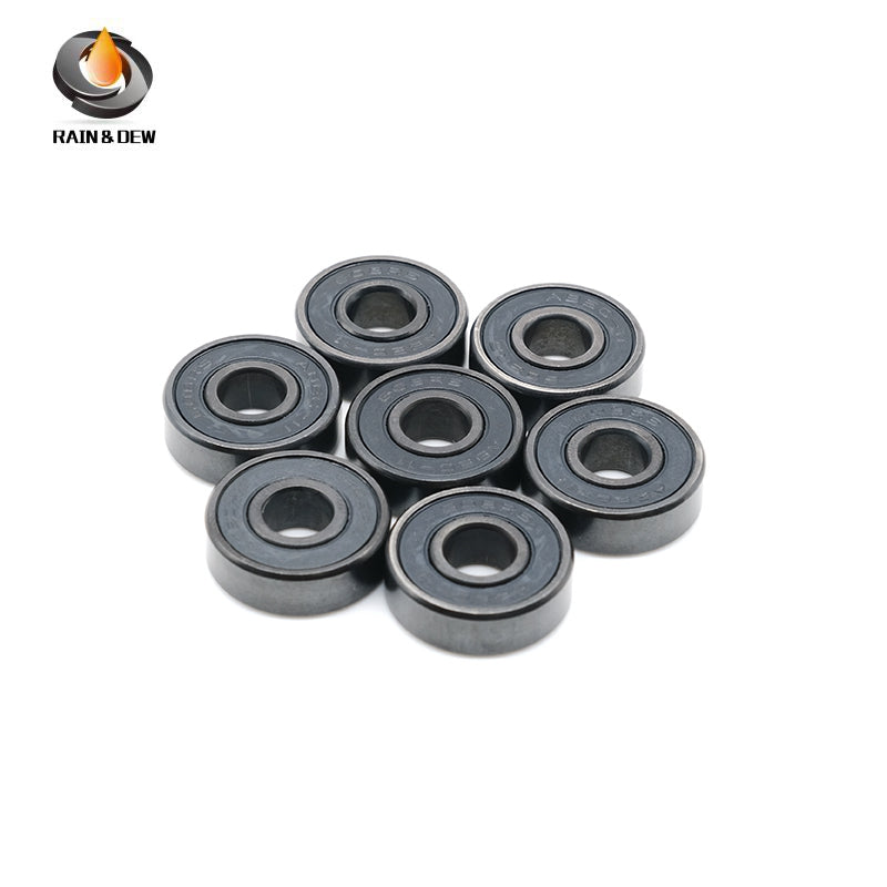 8Pcs 608RS Black ABEC-11 Skateboard Bearing for Roller Skates 608-2rs 8x22x7mm Inline Skate Bearing