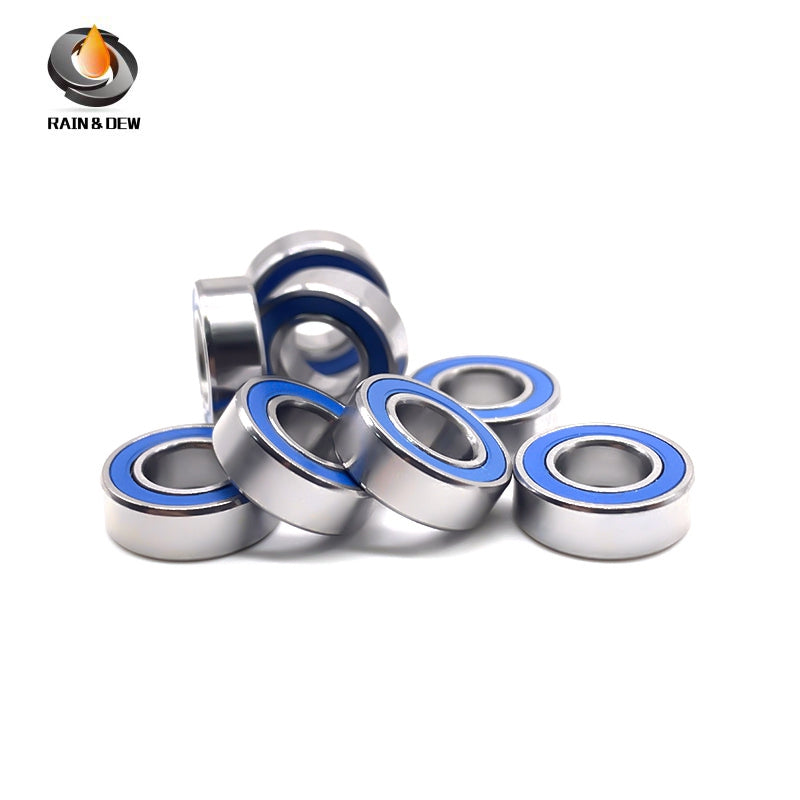 MR126RS-Blue Bearing ABEC-7 (10PCS) 6X12X4 mm Miniature MR115-2RS Ball Bearings Blue Rubber Sealed