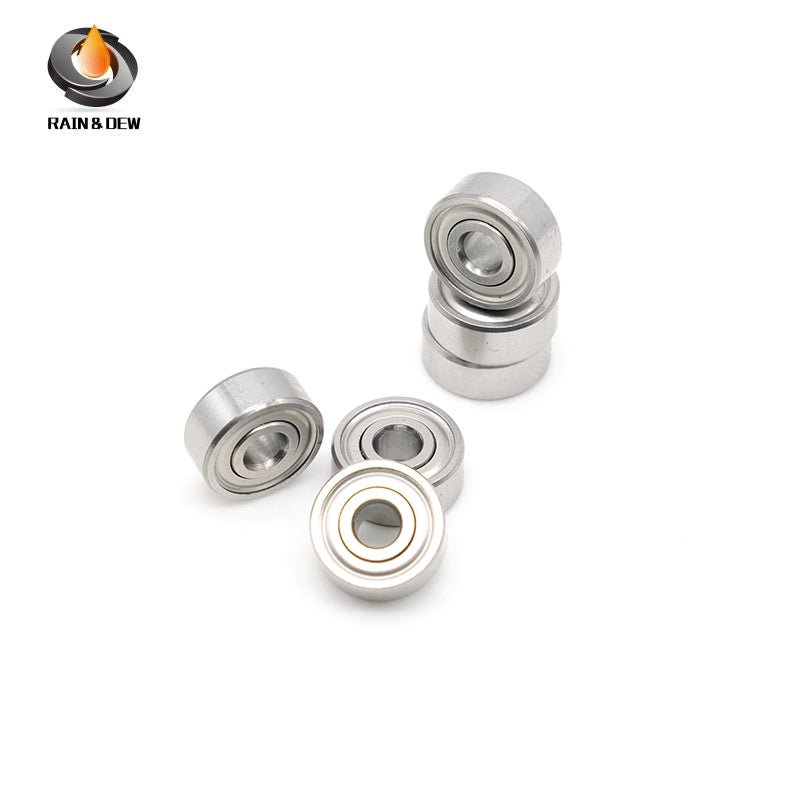 10Pcs R2ZZ 3.175X9.525X3.967mm Miniature Inch Deep Groove Ball Bearing  ABEC-7