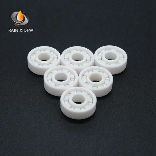 1/2Pcs 608 CE 8*22*7mm  Full Ceramic Bearing ABEC-9 Zirconia ZRO2 High Precision Spinning Bearing for Fishing Reel