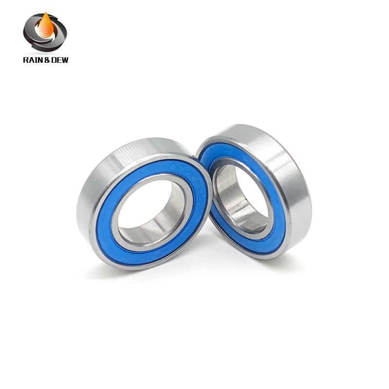 10PCS 6902 2RS-Blue Bearing 15*28*7 mm  ABEC-7  Metric Thin Section 61902RS 6902 RS Ball Bearings 6902RS