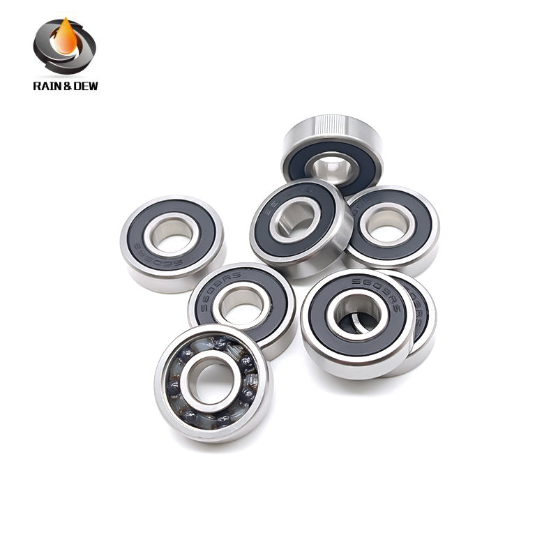 4PCS 6003RS CB 17x35x10 mm Hybrid Ceramic Si3N4 Ball Bearing Bicycle Bottom Brackets & Spares Rear wheel 6003 RS 2RS Bearings