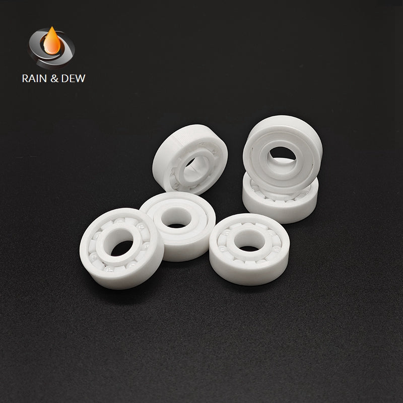 1/2Pcs  6001 CE  12*28*8mm Full Ceramic Bearing  ABEC-9 Zirconia Ceramic Deep Groove Ball Bearings for Fishing Reel