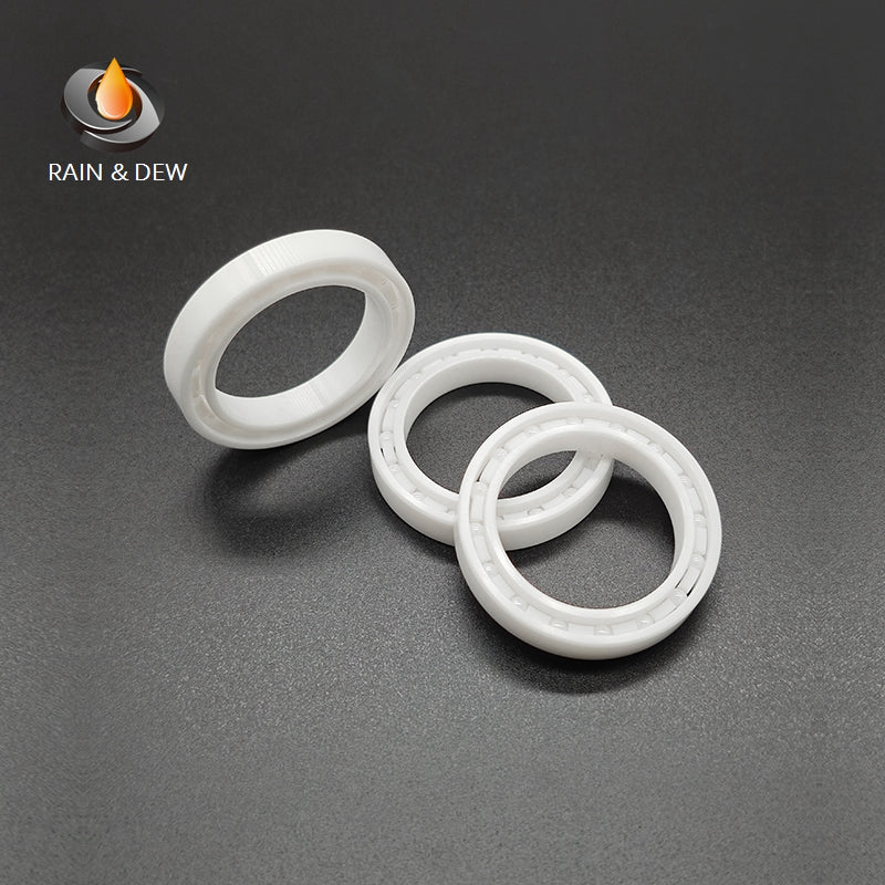 1/2Pcs 6806 CE  30*42*7mm Full Ceramic Bearing  ABEC-9 Zirconia Ceramic Deep Groove Ball Bearings for Fishing Reel