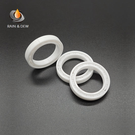 1/2Pcs 6806 CE  30*42*7mm Full Ceramic Bearing  ABEC-9 Zirconia Ceramic Deep Groove Ball Bearings for Fishing Reel