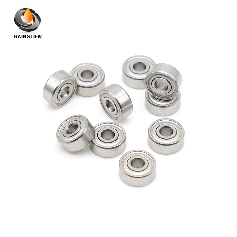 10Pcs R4ZZ 6.35X15.875X4.978mm Miniature Inch Deep Groove Ball Bearing  ABEC-7