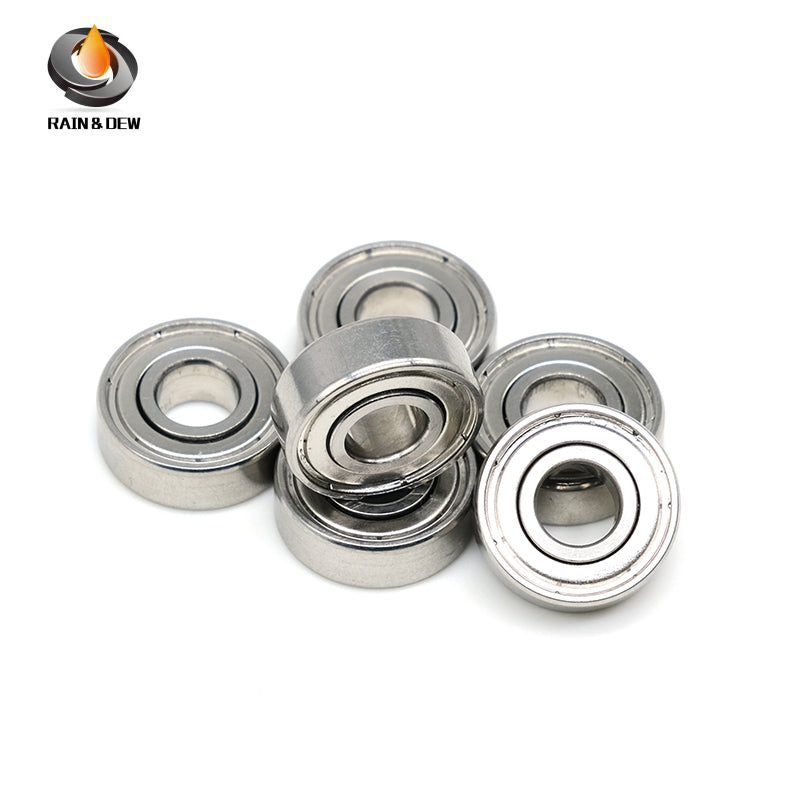 10PCS S697ZZ 7x17x5 mm Stainless Bearing ABEC-9 Stainless Steel Ball Bearings Shielded High Precision 440C
