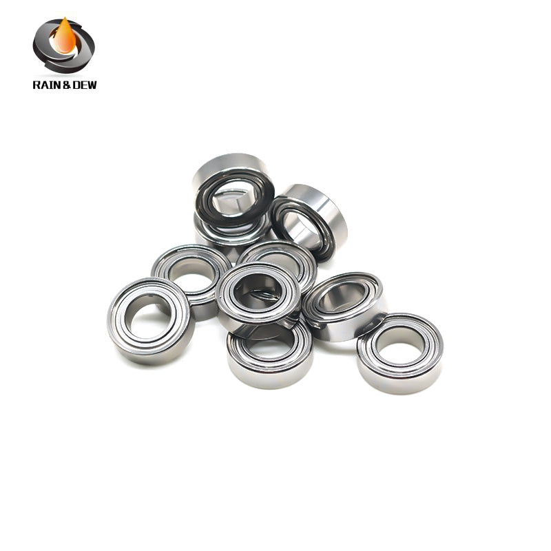 10Pcs MR137ZZ ABEC-9 Bearings, 7x13x4 mm High-Speed Nail Drill Handpiece Bearings - No Heat, Longer Life, More Stable & Smooth