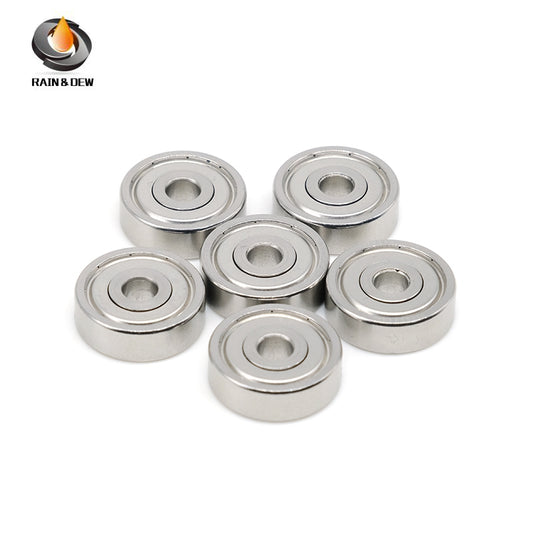 10PCS S635ZZ  5X19X6mm Bearing  ABEC-9 440C Stainless Steel Ball Bearing Small Bearing