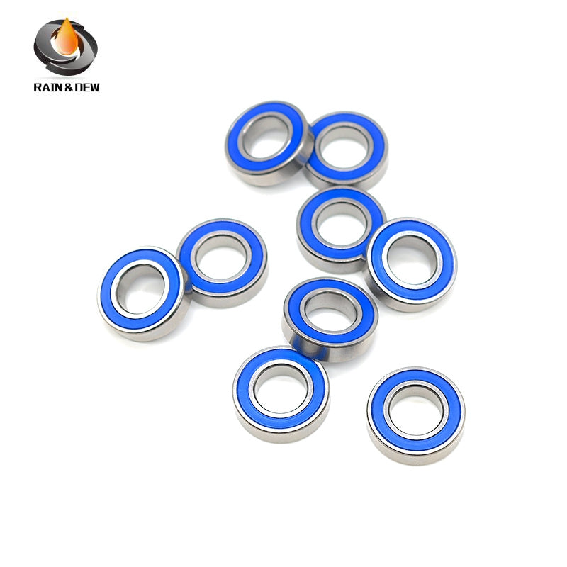 6800RS Bearing 10PCS 10X19X5 mm ABEC-7 Hobby Electric RC Car Truck Ball Bearings 6800-2RS Blue Sealed