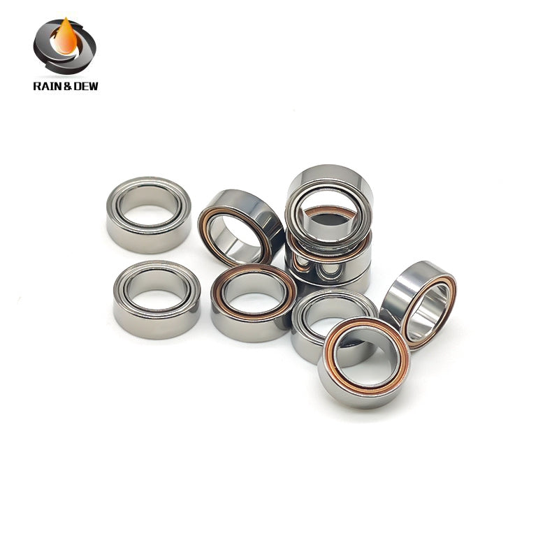 R168ZZ Bearing 10PC 6.35x9.525x3.175mm Double Shielded Motor Miniature R168 Z ZZ Ball Bearings R168Z