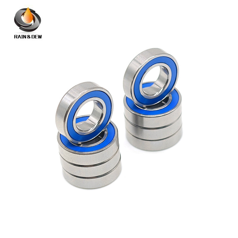 6800RS Bearing 10PCS 10X19X5 mm ABEC-7 Hobby Electric RC Car Truck Ball Bearings 6800-2RS Blue Sealed