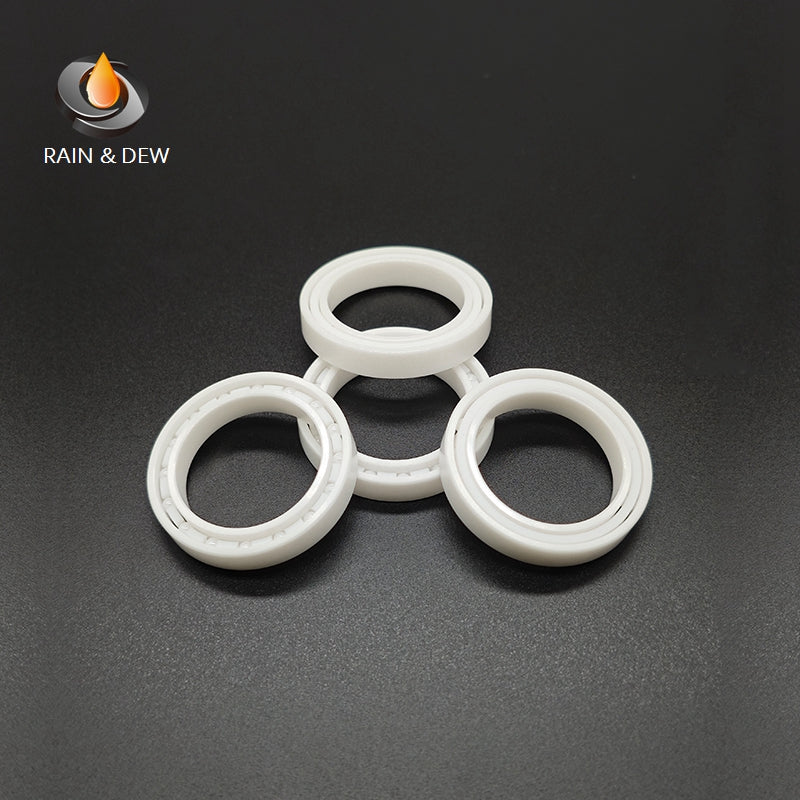 1/2Pcs 6806 CE  30*42*7mm Full Ceramic Bearing  ABEC-9 Zirconia Ceramic Deep Groove Ball Bearings for Fishing Reel