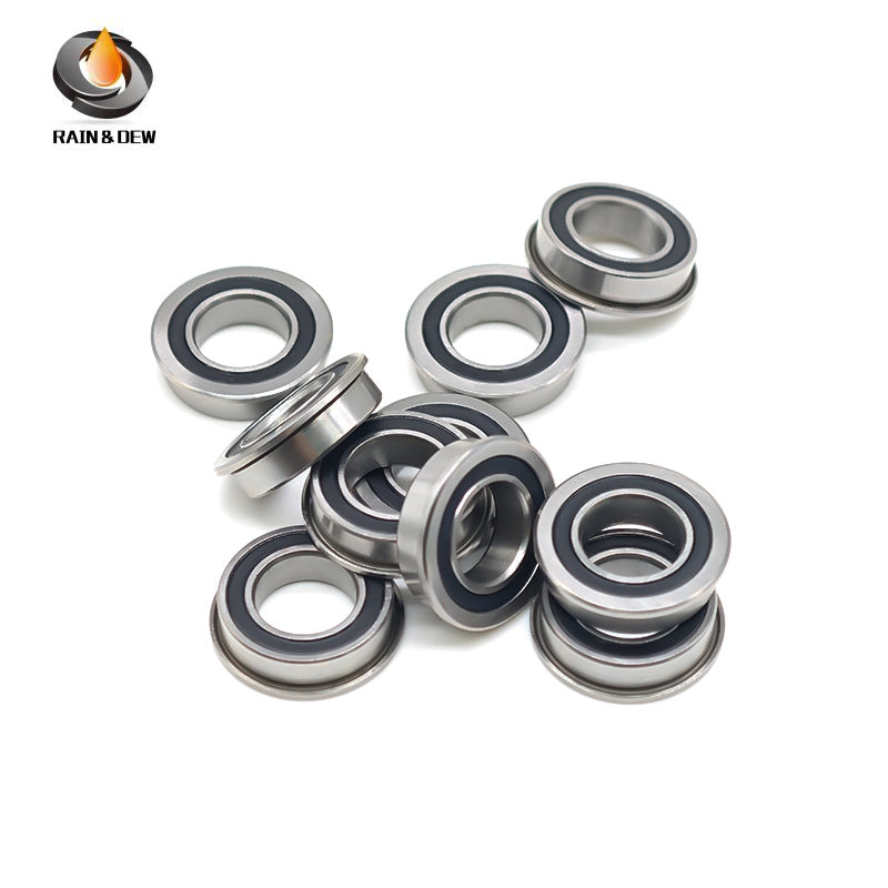 10Pcs MF148 RS Bearing 8X14X4 mm ABEC-7 Voron 3D Flanged Bearing  Ball Bearings MF148RS 3D Print Bearings