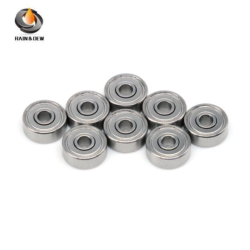 10PCS S624ZZ  4X13X5mm Bearing  ABEC-9 440C Stainless Steel Ball Bearing Small Bearing