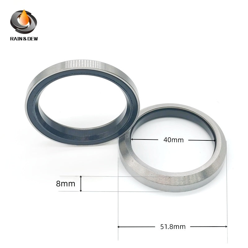 5PCS MH-P518K  40X51.8X8 mm Bicycle Headset Bearing 36/45 Degree Chrome Steel Tapered Upper Lower Tapered Parts Repair