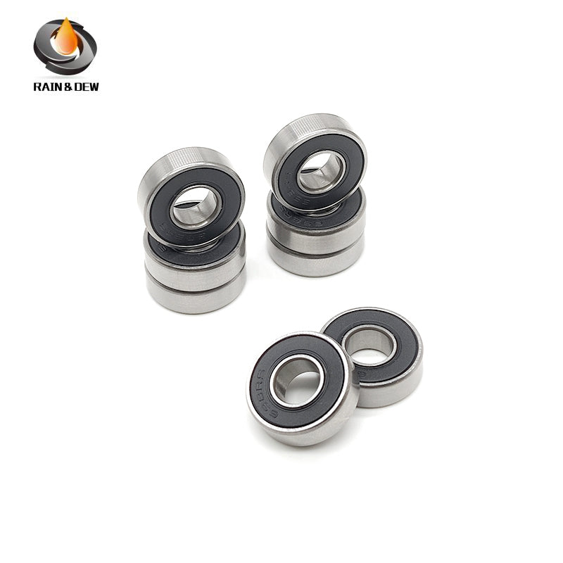 696RS Bearing 10PCS 6x15x5 mm ABEC-7 Hobby Electric RC Car Truck 696 RS 2RS Ball Bearings 696-2RS Black Sealed