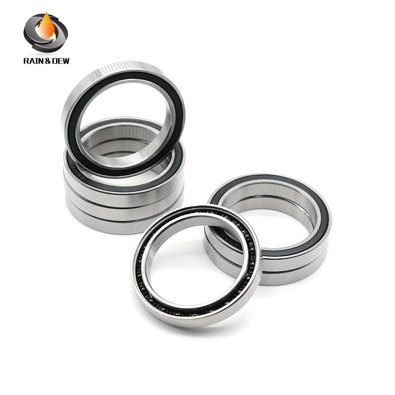 6PCS 6807RS CB 35x47x7mm  Hybrid Ceramic Si3N4 Ball Bearing Bicycle Bottom Brackets & Spares Rear wheel 6807 2RS Bearings