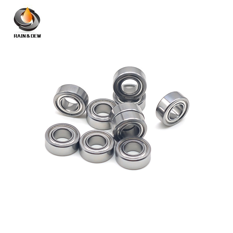 10Pcs R188ZZ ABEC-9 Bearings, 6.35x12.7x4.762 mm High-Speed Nail Drill Handpiece Bearings - No Heat, Longer Life, More Stable & Smooth