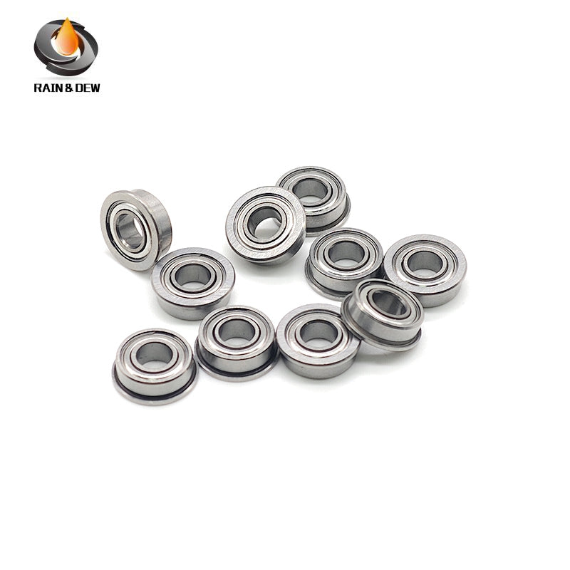 10PCS MF115ZZ Flanged Ball Bearings 5X11X4 mm Steel Shielded  for 3D Printer & Stepper Motor