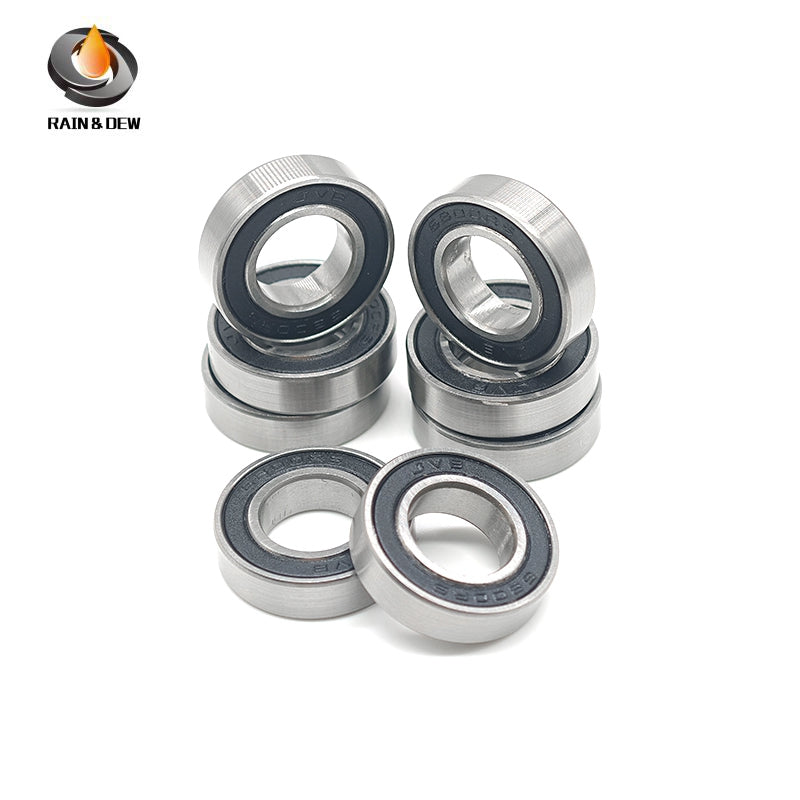 10pcs 6800 2RS Bearing 10x19x5 mm ABEC-7 Metric Thin Section 6800 RS Ball Bearings