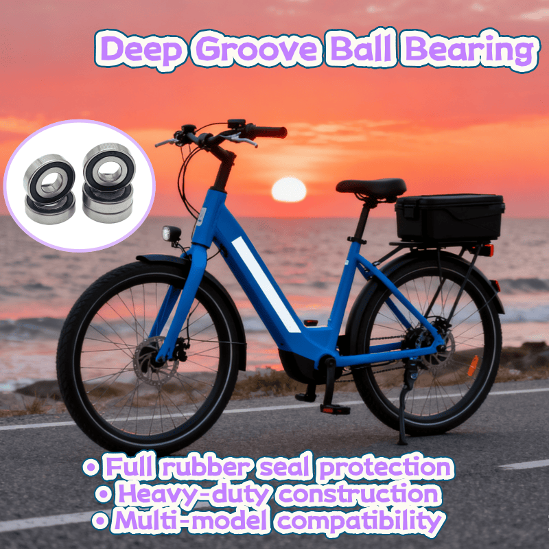 6PCS Deep Groove Ball Bearing 16003RS 17X35X8 mm Rubber Sealed Ball Bearing  ABEC-7