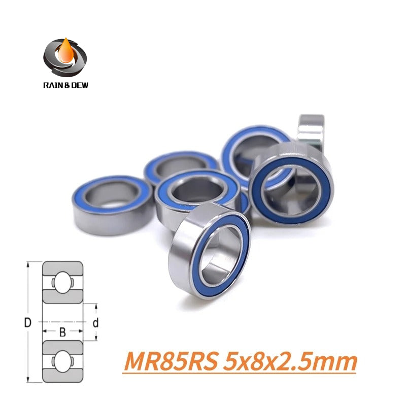 Bearing Kit for TAMIYA CW-01 RC Car Ball Bearings Set Model Car Upgrade Replacement Parts 5x8x2.5 5x11x4