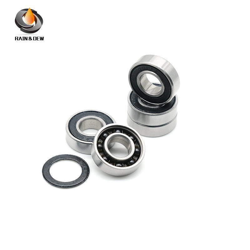 10PCS 699RS CB  9x20x6mm  Hybrid Ceramic Si3N4 Ball Bearing Bicycle Bottom Brackets & Spares Rear wheel 699 2RS Bearings