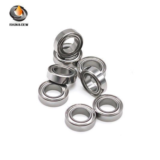10Pcs  SMR74ZZW2  4X7X2mm  Stainless Steel  Bearing ABEC-9 Fishing Reel Bearing For DAIWA & SHIMANO &Abu Garcia Reel Handles