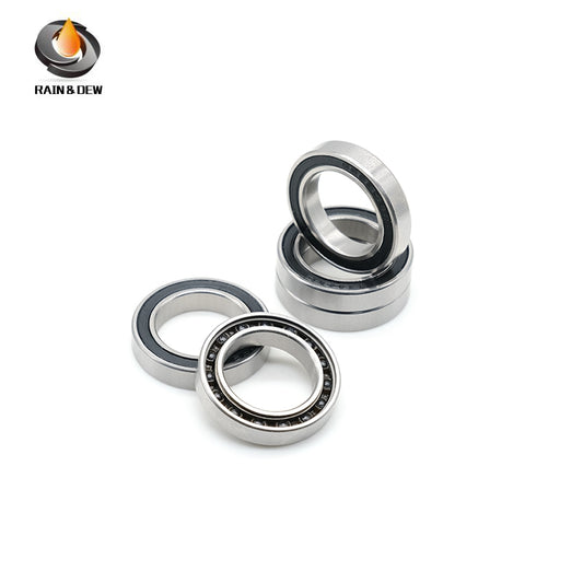6PCS S6806RS CB 30x42x7mm Stainless Steel  Hybrid Ceramic Si3N4 Ball Bearing Bicycle Bottom Brackets & Spares Rear wheel S6806 2RS Bearings