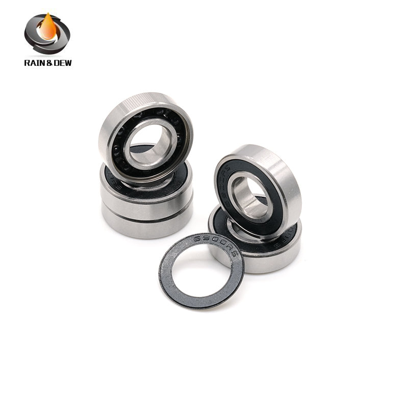 10PCS 6901RS CB  12x24x6mm  Hybrid Ceramic Si3N4 Ball Bearing Bicycle Bottom Brackets & Spares Rear wheel 6901 2RS Bearings