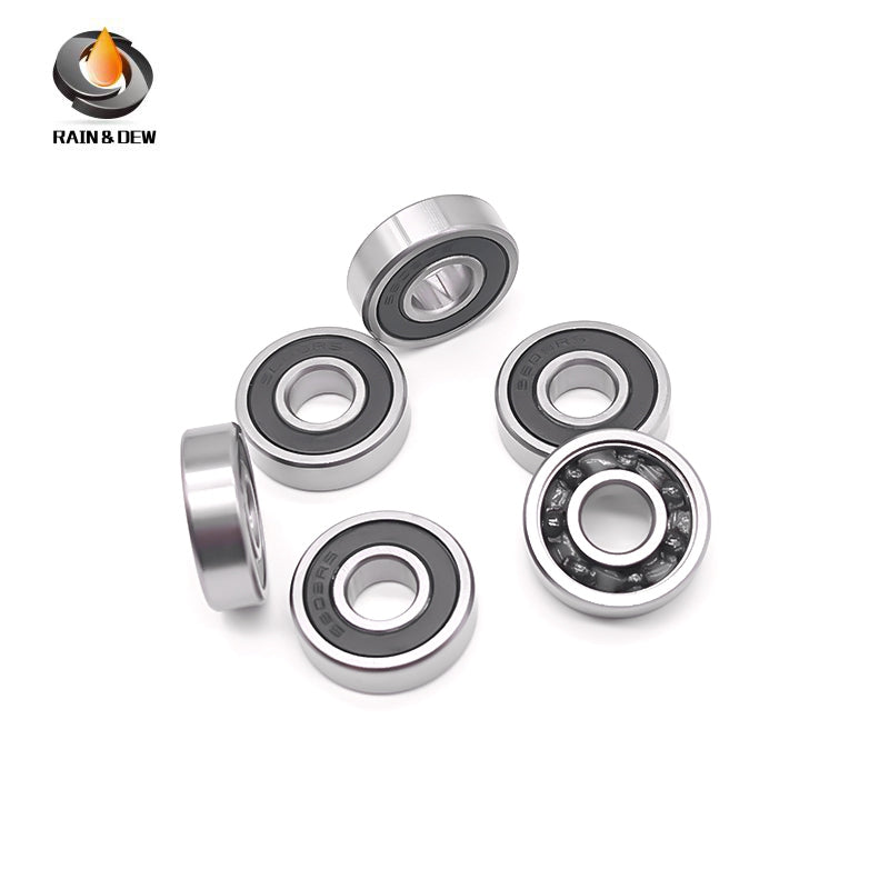 6PCS 6002RS CB 15x32x9 mm Hybrid Ceramic Si3N4 Ball Bearing Bicycle Bottom Brackets & Spares Rear wheel 6002 2RS Bearings