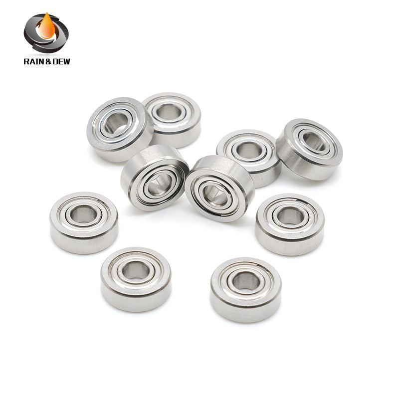 10PCS S607ZZ  7x19x6mm Bearing  ABEC-9 440C Stainless Steel Ball Bearing Small Bearing