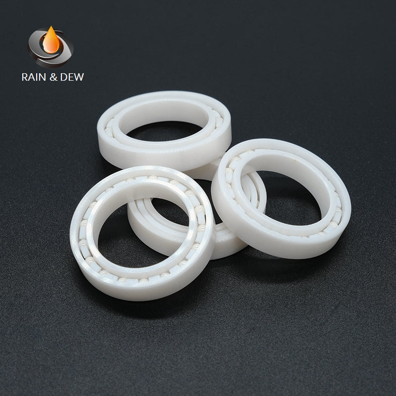 1/2Pcs 6805 CE  25*37*7mm Full Ceramic Bearing  ABEC-9 Zirconia Ceramic Deep Groove Ball Bearings for Fishing Reel