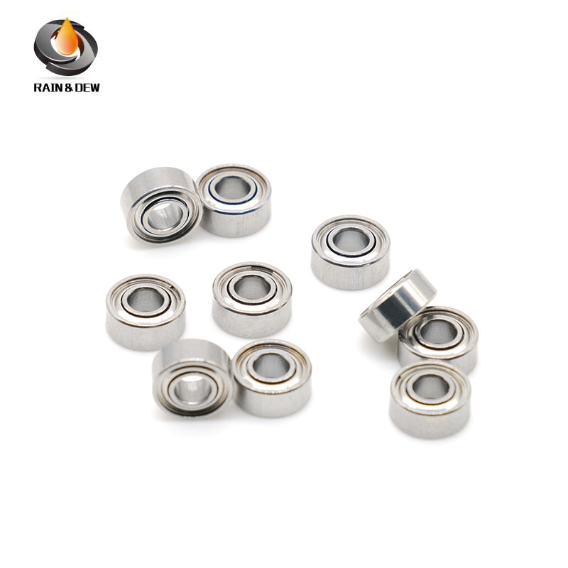 10PCS S683ZZCB 3x7x3mm ABEC-7 Ceramic Bearing Stainless Steel Hybrid Ceramic Bearing Without Grease Fast Turning