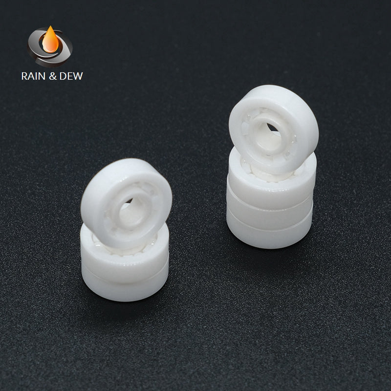 1/2Pcs 607 CE 7*19*6mm  Full Ceramic Bearing ABEC-9 Zirconia ZRO2 High Precision Spinning Bearing for Fishing Reel
