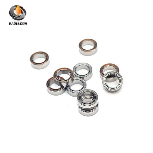 R168ZZ Bearing 10PC 6.35x9.525x3.175mm Double Shielded Motor Miniature R168 Z ZZ Ball Bearings R168Z