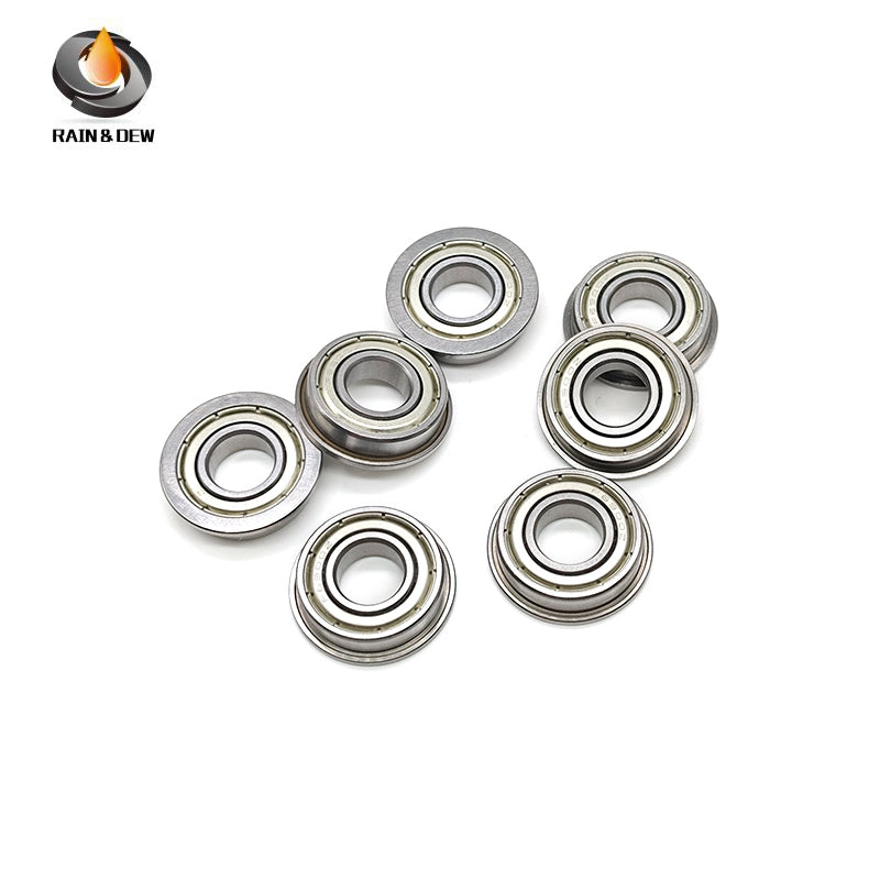 10PCS F6900ZZ 10X22X6 mm ABEC-7 Skate Bearing Steel Radial Shaft Deep Groove Flange Ball Bearing