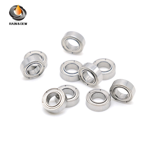 10Pcs  SMR104ZZ	4X10X4mm  Stainless Steel  Bearing ABEC-9 Fishing Reel Bearing For DAIWA & SHIMANO &Abu Garcia Reel Handles