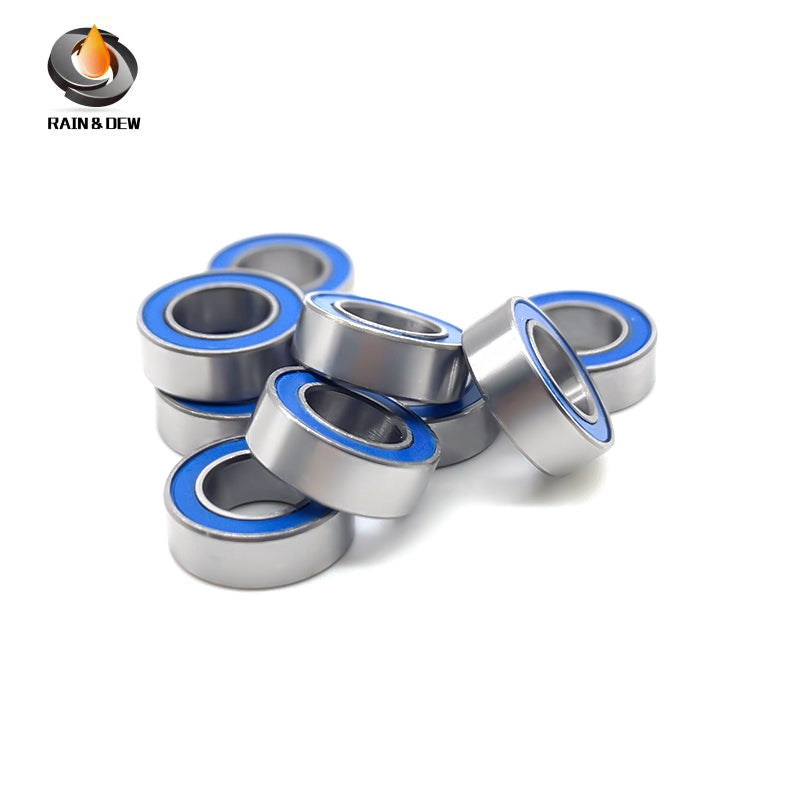 MR95RS-Blue Bearing ABEC-7 (10PCS) 5x8x3 mm Miniature MR95-2RS Ball Bearings Blue Rubber Sealed