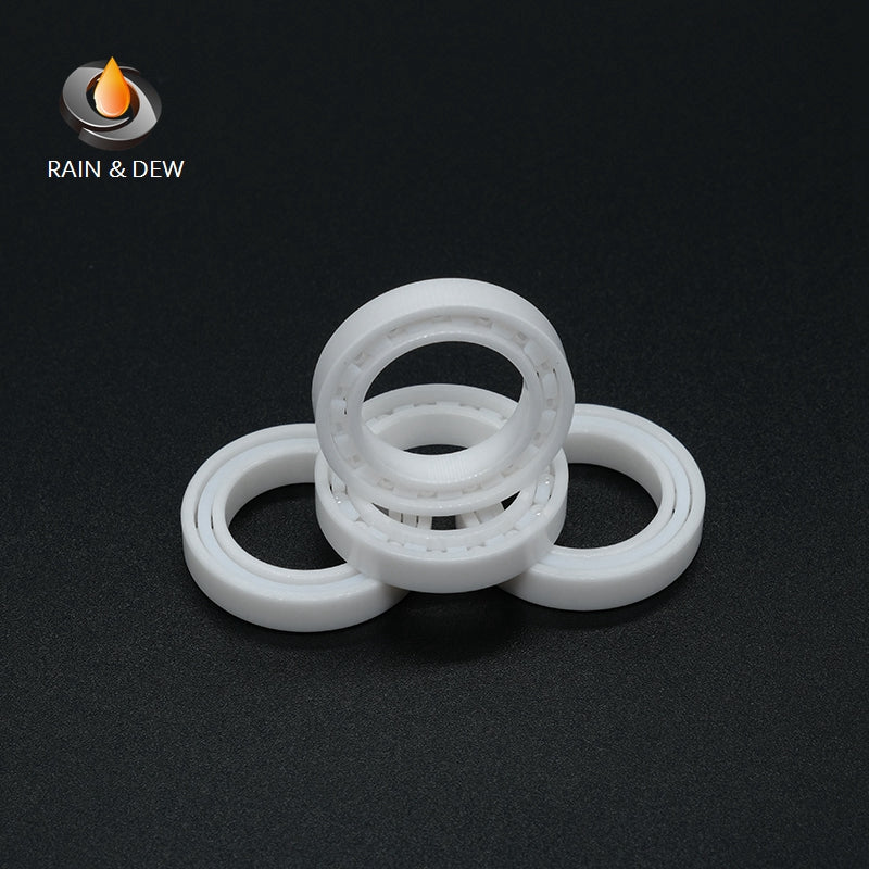 1/2Pcs 6804 CE  20*32*7mm Full Ceramic Bearing  ABEC-9 Zirconia Ceramic Deep Groove Ball Bearings for Fishing Reel