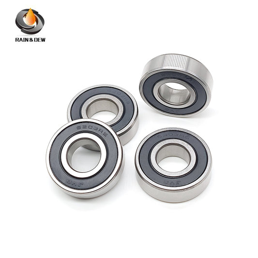 2PCS 6203RS Bearing 17x40x12 mm ABEC-7  6203RS Deep Groove Ball Bearings 6203 Ball Bearing