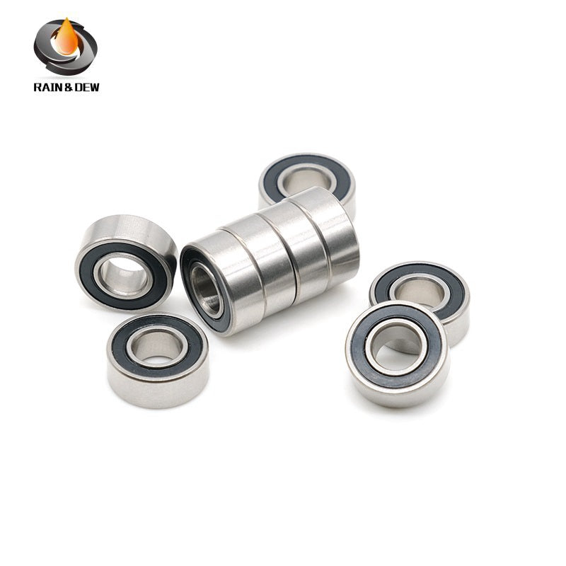 10Pcs 689-2RS Bearing ABEC-7 9x17x5 mm Miniature 689RS Ball Bearings Black Sealed