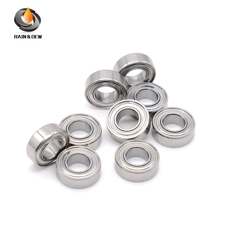10Pcs MR115ZZ ABEC-9 Bearings, 5X11X4 mm High-Speed Nail Drill Handpiece Bearings - No Heat, Longer Life, More Stable & Smooth