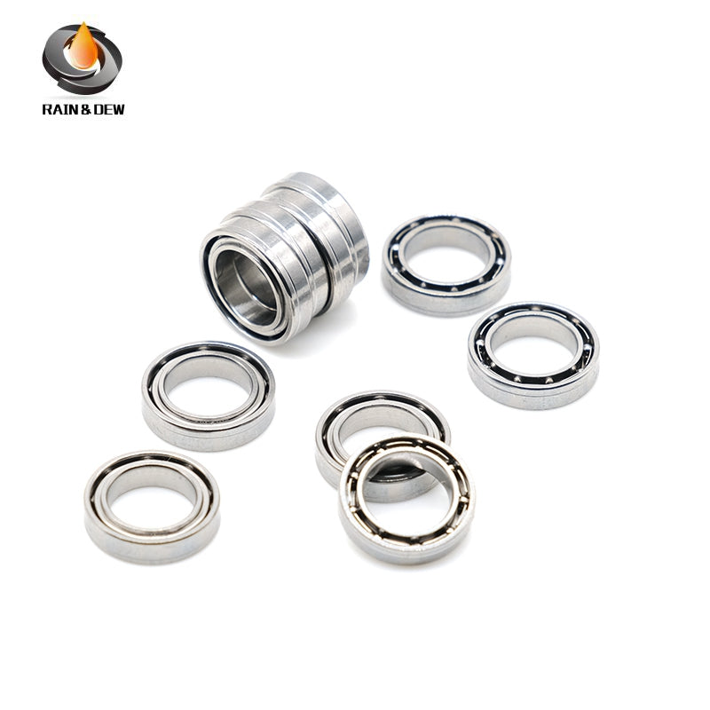 10Pcs  SMR117W2.5	7X11X2.5mm  Stainless Steel  Bearing Open Type ABEC-9 Fishing Reel Bearing For DAIWA & SHIMANO &Abu Garcia Reel Handles