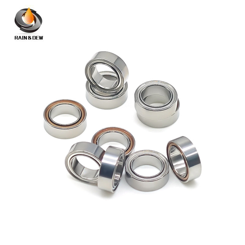 R168ZZ Bearing 10PC 6.35x9.525x3.175mm Double Shielded Motor Miniature R168 Z ZZ Ball Bearings R168Z