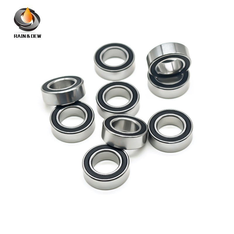10PCS 63801RS Bearing 12x21x7 mm  Bicycle Suspension Pivot Repair Parts Ball Bearings
