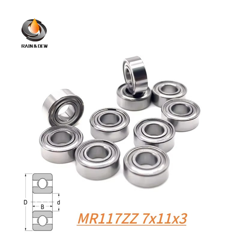 Ball Bearing Kit for 1/14 RC Car 144001 Bearing Replacement Upgrade Parts 4x7x2.5  4x8x3  7x11x3  ABEC-7