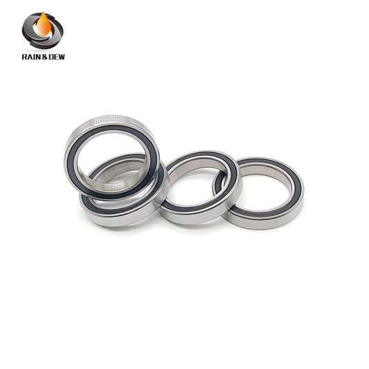 6pcs 6807 2RS Bearing 35x47x7 mm ABEC-7 Metric Thin Section 6807 RS Ball Bearings