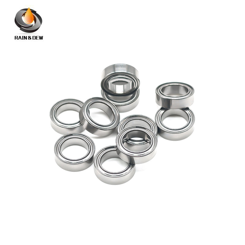 10Pcs MR128ZZ ABEC-9 Bearings, 8X12X3.5 mm High-Speed Nail Drill Handpiece Bearings - No Heat, Longer Life, More Stable & Smooth